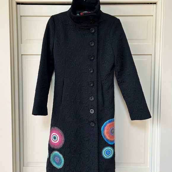 Desigual Long Coat - Picture 2 of 8